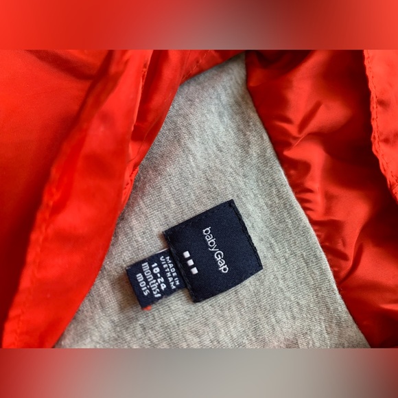 MIX AND MATCH BABY GAP RAINCOATS SIZE 18-24 - Picture 3 of 4